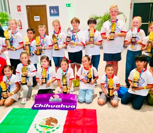 Destacan 20 chihuahuenses en campeonato internacional de aritmética mental
